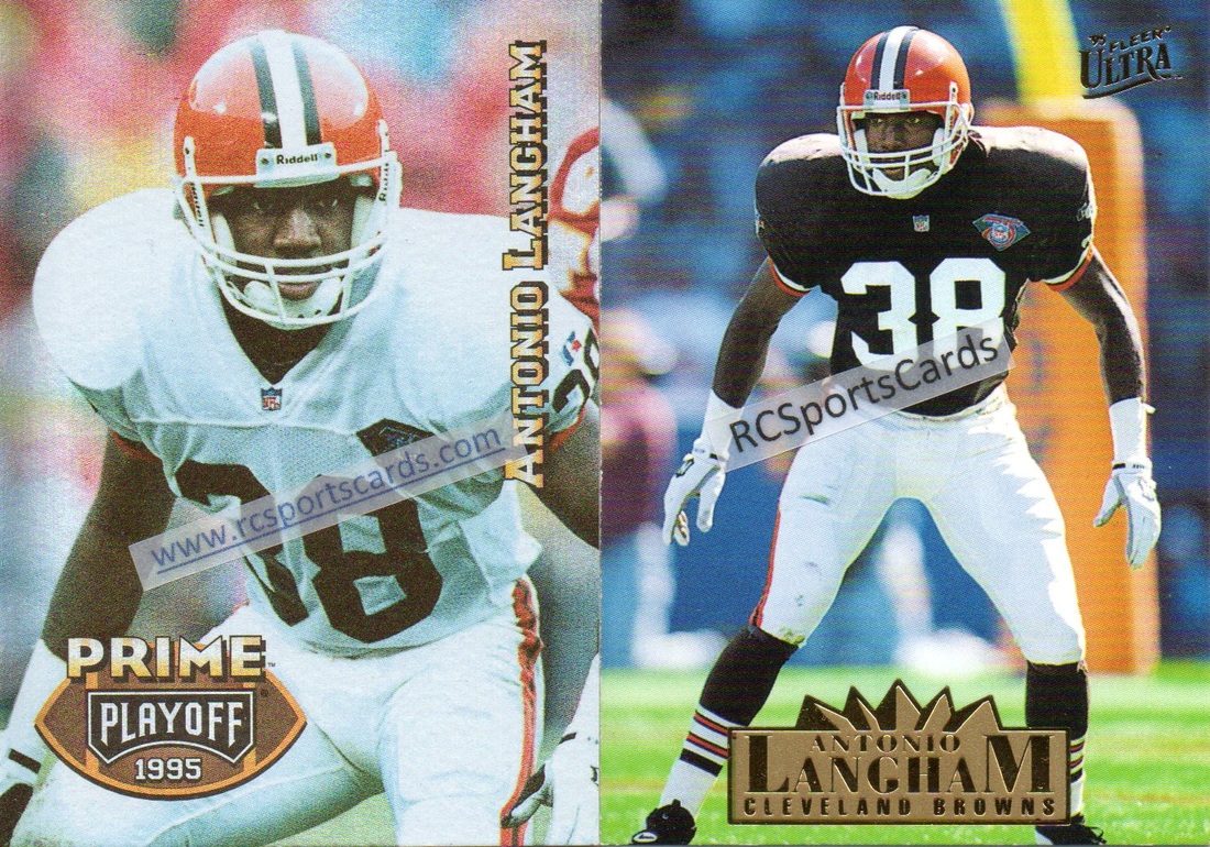 Cleveland Browns Football cards from 1995 - 1996 - RCSportsCards