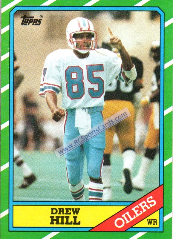 1991 Score # 201 Mint Houston Oilers Football Card Warren Moon 