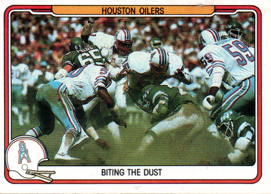 1980 TOPPS FOOTBALL KEN STABLER Houston Oilers #65